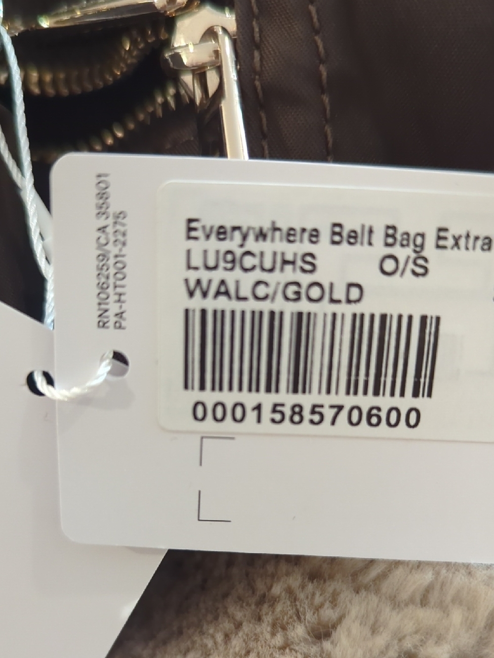 Lululemon Everywhere Belt Bag Extra Large 4L Metal - Picture 9 of 9